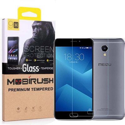 MOBIRUSH Tempered Glass Guard for Meizu M6 Note(Pack of 1)