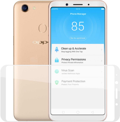 Case Creation Edge To Edge Tempered Glass for Oppo F5 2017(Pack of 1)
