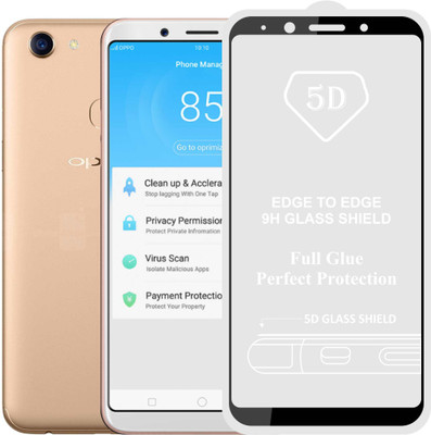 CASE CREATION Edge To Edge Tempered Glass for Oppo F5(Pack of 1)