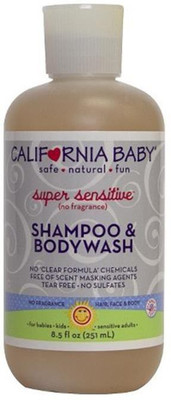 

California Baby Shampoo & Bodywash Super Sensitive - 251ml (8.5oz)(251 ml)