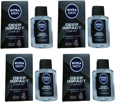 

Nivea MEN DEEP IMPACT COMFORT ANTIBACTERIAL AFTER SHAVE(100 ml)