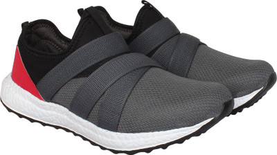 

Aero Aspire Walking Shoes For Men(Grey, Red, Dgrey::red