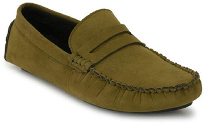 

JSK DIGTAL GLOBAL CO Loafers For Men(Green
