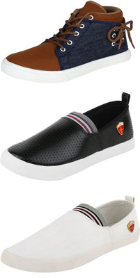 

Wwodcell Sneakers For Men(Multicolor, Brown