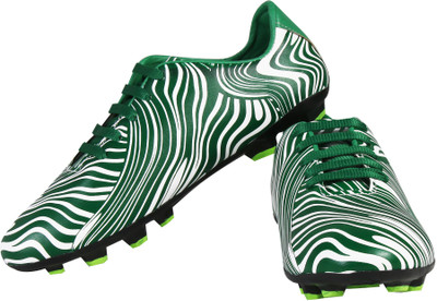 

STEEMO Green Football Shoes for Men’s Football Shoes For Men(Green, White