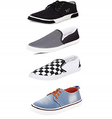 

Wwodcell Casuals For Men(Multicolor, Black