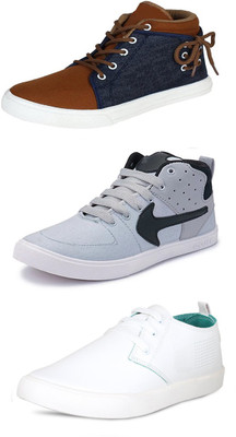 

Trenqs Sneakers For Men(Multicolor, Brown