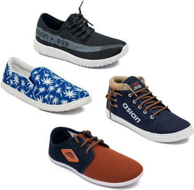

Asian Walking Shoes,Gym Shoes,Casual Shoes,Canvas Shoes,Loafers,Sneakers Casuals For Men(Multicolor