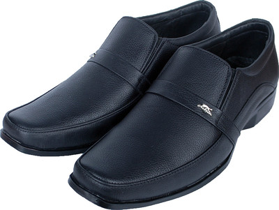 

RED CAN Men New Leather Casual Slip On For Men(Black