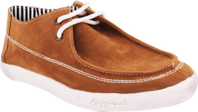 

Shoegaro Shoegaro Men's Brown Seude Leather Casual Shoes Casuals For Men(Brown