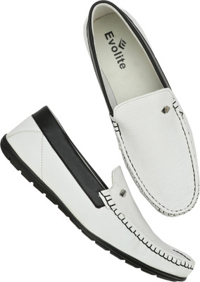 

Evolite Stylish Loafers For Men(White