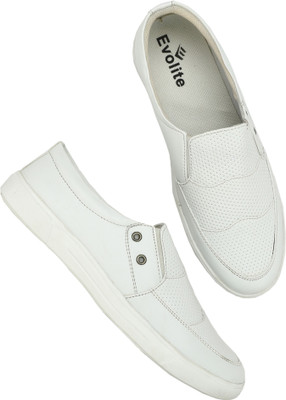 

Evolite Stylish Loafers For Men(White