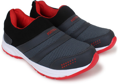

Footista Walking Shoes For Men(Grey, Red