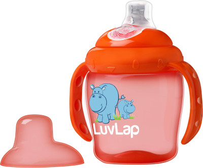 

LuvLap Hippo Sipper 225ml(Orange)