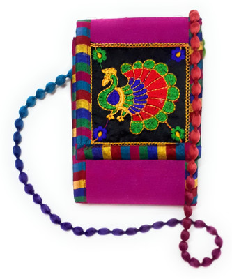 

Unique Fashion Women Evening/Party, Casual, Formal Multicolor Cotton Sling Bag