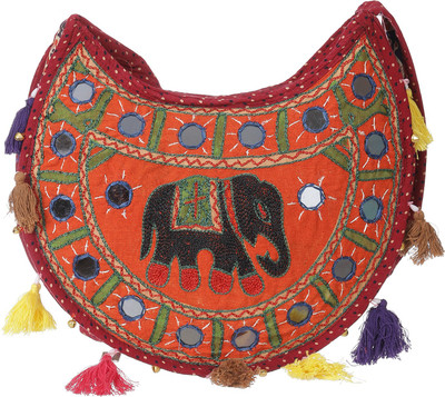 

GiftingTree Women Casual Multicolor Cotton Shoulder Bag