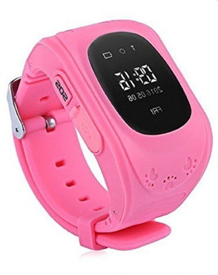 

shout and safe Smart Watch for Kids Pink Smartwatch(Pink Strap Small)