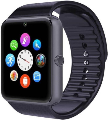 

Being Trendy GT08 GSM SIM card Camera Video recorder Fitness Tracker Bluetooth1.9 Smartwatch(Black Strap Regular)