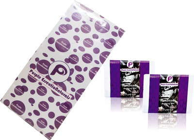 

Purple EssentioNAtural pf2 Activated charcoal soap(125 g, Pack of 2)