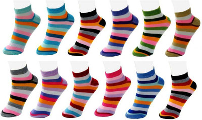 YJ FASHION Women Ankle Length(Pack of 12)