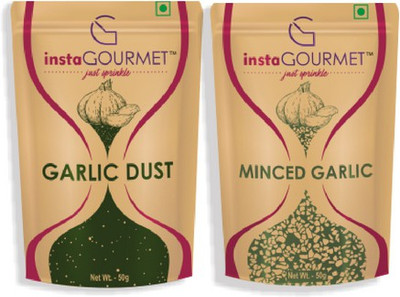 

instaGOURMET Garlic Dust with Minced Garlic (Pack of 2) 50g(2 x 50 g)
