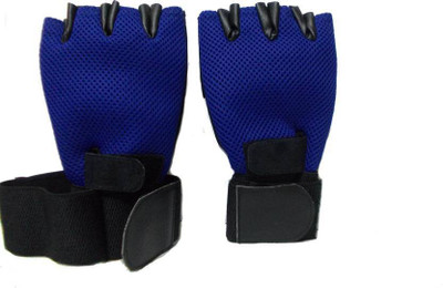 

PEANA Pair of Blue Color Gym & Fitness Gloves (Men, Blue)