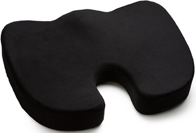 

Royalkart Coccyx Seat Cushion Orthopedic Hip Support (Free Size, Black)