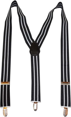 

Navaksha Y- Back Suspenders for Men(Black)