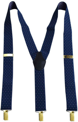 

Navaksha Y- Back Suspenders for Men(Blue)