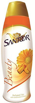 

SANTOOR Sandal & Turmeric Soap Free) Talc 400g(400 g)