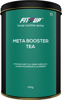 

FitZup Meta booster Tea Hibiscus, Assorted Herbal Tea Drum(100 g)