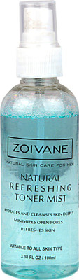 

Zoivane NATURAL REFRESHING TONER MIST, 2 minutes basic grooming product for clear and refreshed skin, 100ml(100 ml)