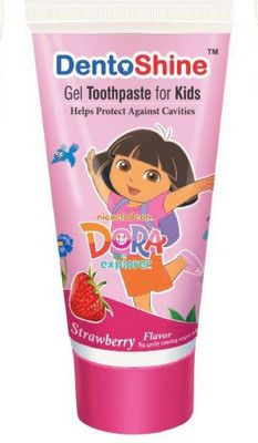 

Dentoshine Dora Toothpaste for Kids Strawberry 80g Toothpaste(80 g)