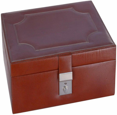 

Leatherman 1316 keeping jewwllary in safe for long period of time Vanity Box(Brown)