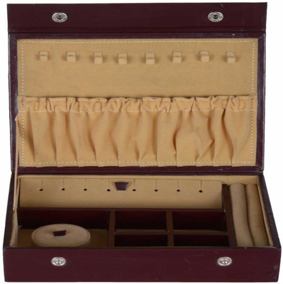 

Leatherman 1307 keeping jewellary in a safe by make it for long period time Vanity Box(Brown)