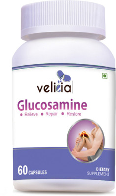 

Velicia 100% Natural Glucosamine 60 Capsules(100 g)