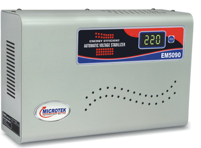 

Microtek EM5090 For AC upto 2 Ton Voltage Stabilizer(Grey)
