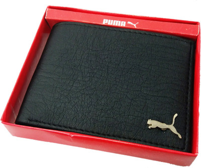 

Puma Men Formal Black Artificial Leather Wallet(3 Card Slots)