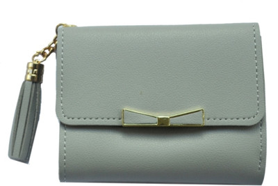 

JG Shoppe Women Casual Grey Artificial Leather Wallet(5 Card Slots)