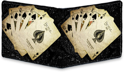 

SL COLLECTIONS Boys Multicolor, Black Canvas, Artificial Leather Wallet(3 Card Slots)