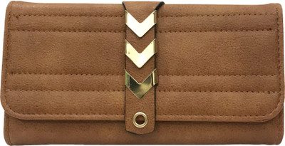 

Ferishta Women Brown Artificial Leather Wallet(12 Card Slots)