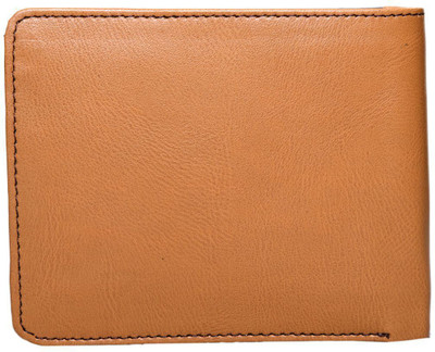 

pocket bazar Men Casual Tan Artificial Leather Wallet(5 Card Slots), Brown;tan