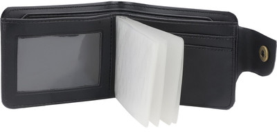 

Peacock Mundkar Boys Black Artificial Leather Wallet(5 Card Slots)