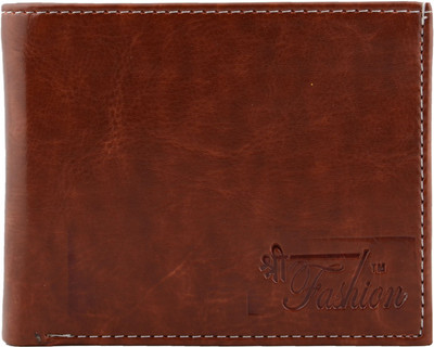 

Shree Fashion Men Brown Artificial Leather Wallet(1 Card Slot)