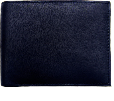 

Super Men Black Genuine Leather Wallet(5 Card Slots)