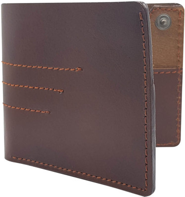 

Baluchi Men Brown Genuine Leather Wallet(2 Card Slots)