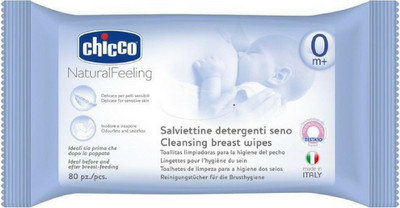 

Chicco Cleansing Wipes for Breast Hygiene 80pcs