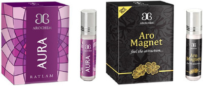 

Arochem Aro Magnet Aura Combo Floral Attar(Floral)