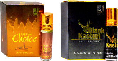 

Astin Chocolaty Choice and Black Kasturi Special UAE Edition Floral Attar(Davana)