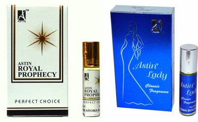 

Astin Royal Prophecy and Blue Lady UAE Edition Perfume - 12 ml(For Men & Women)